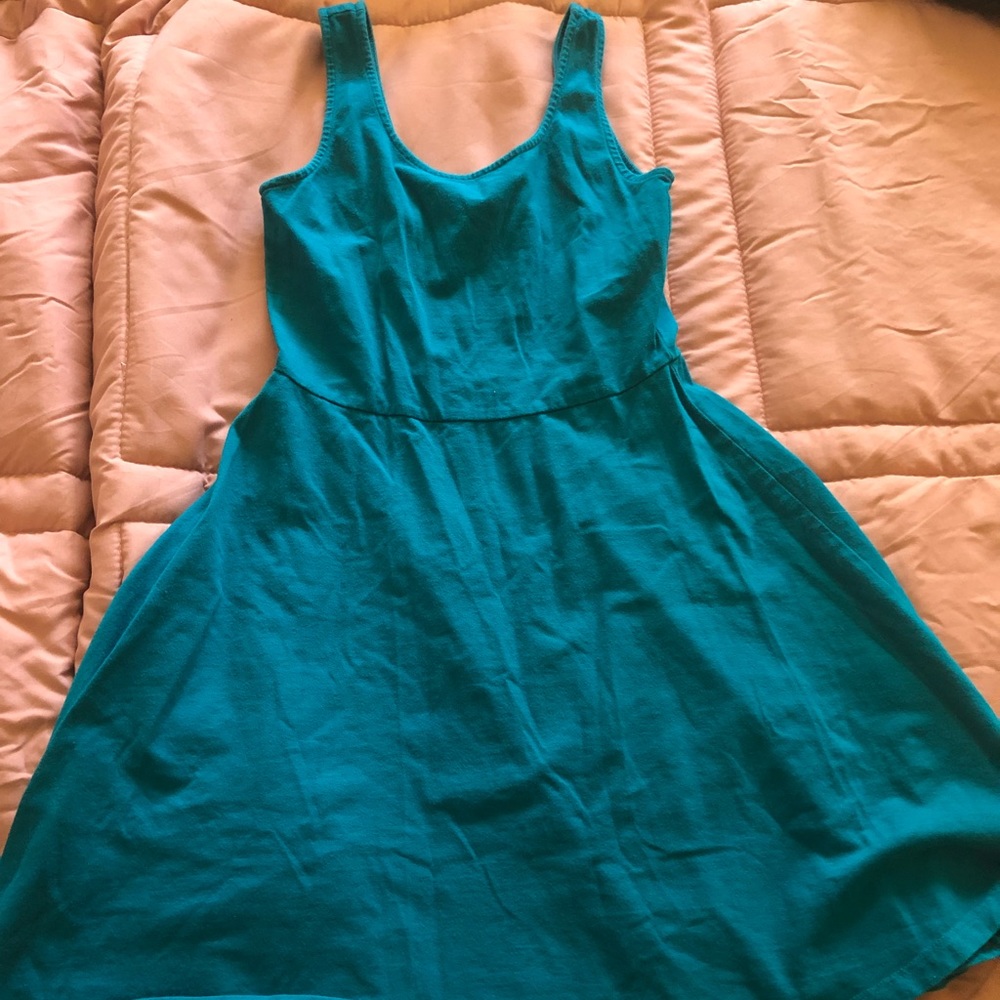 Forever 21 Teal Dress